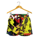 Love NYC Graffiti Print Women's Shorts