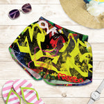 Love NYC Graffiti Print Women's Shorts
