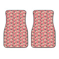 Love Pug Pattern Print Front Car Floor Mats
