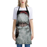 Love Xmas Santa Claus Print Apron