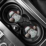 Love Xmas Santa Claus Print Car Coasters