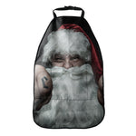 Love Xmas Santa Claus Print Car Seat Organizers
