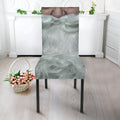 Love Xmas Santa Claus Print Dining Chair Slipcover