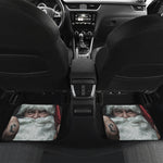 Love Xmas Santa Claus Print Front and Back Car Floor Mats