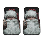 Love Xmas Santa Claus Print Front Car Floor Mats