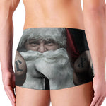 Love Xmas Santa Claus Print Men's Boxer Briefs
