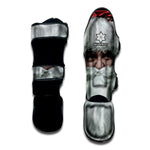 Love Xmas Santa Claus Print Muay Thai Shin Guard