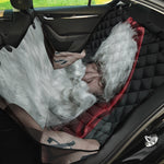 Love Xmas Santa Claus Print Pet Car Back Seat Cover