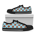 Lovely Poop Pattern Print Black Low Top Sneakers