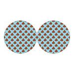 Lovely Poop Pattern Print Car Coasters