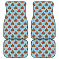 Lovely Poop Pattern Print Front and Back Car Floor Mats