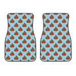 Lovely Poop Pattern Print Front Car Floor Mats