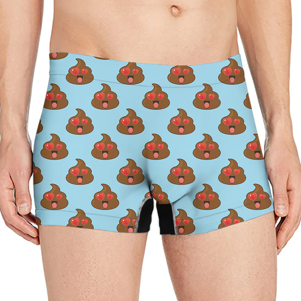Poop Emoticons Pattern Print Men's Boxer Briefs – GearFrost