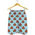 Lovely Poop Pattern Print Men's Shorts