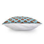 Lovely Poop Pattern Print Pillow Cover