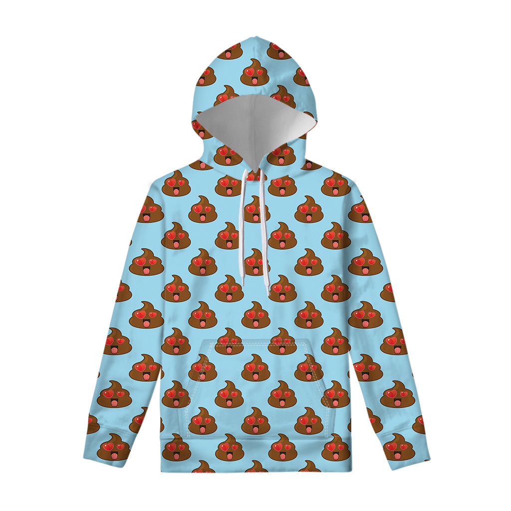 Lovely Poop Pattern Print Pullover Hoodie
