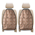 Lovely Teddy Bear Pattern Print Car Seat Organizers