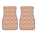 Lovely Teddy Bear Pattern Print Front Car Floor Mats