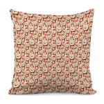 Lovely Teddy Bear Pattern Print Pillow Cover