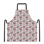 Lovely Yorkshire Terrier Pattern Print Apron