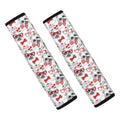 Lovely Yorkshire Terrier Pattern Print Car Seat Belt Covers