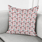 Lovely Yorkshire Terrier Pattern Print Pillow Cover