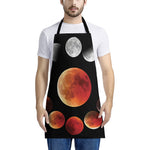 Lunar Eclipse Cycle Print Apron