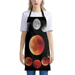 Lunar Eclipse Cycle Print Apron