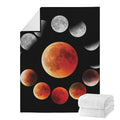Lunar Eclipse Cycle Print Blanket