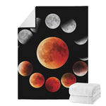 Lunar Eclipse Cycle Print Blanket