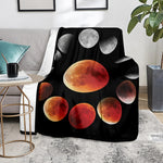 Lunar Eclipse Cycle Print Blanket