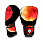 Lunar Eclipse Cycle Print Boxing Gloves