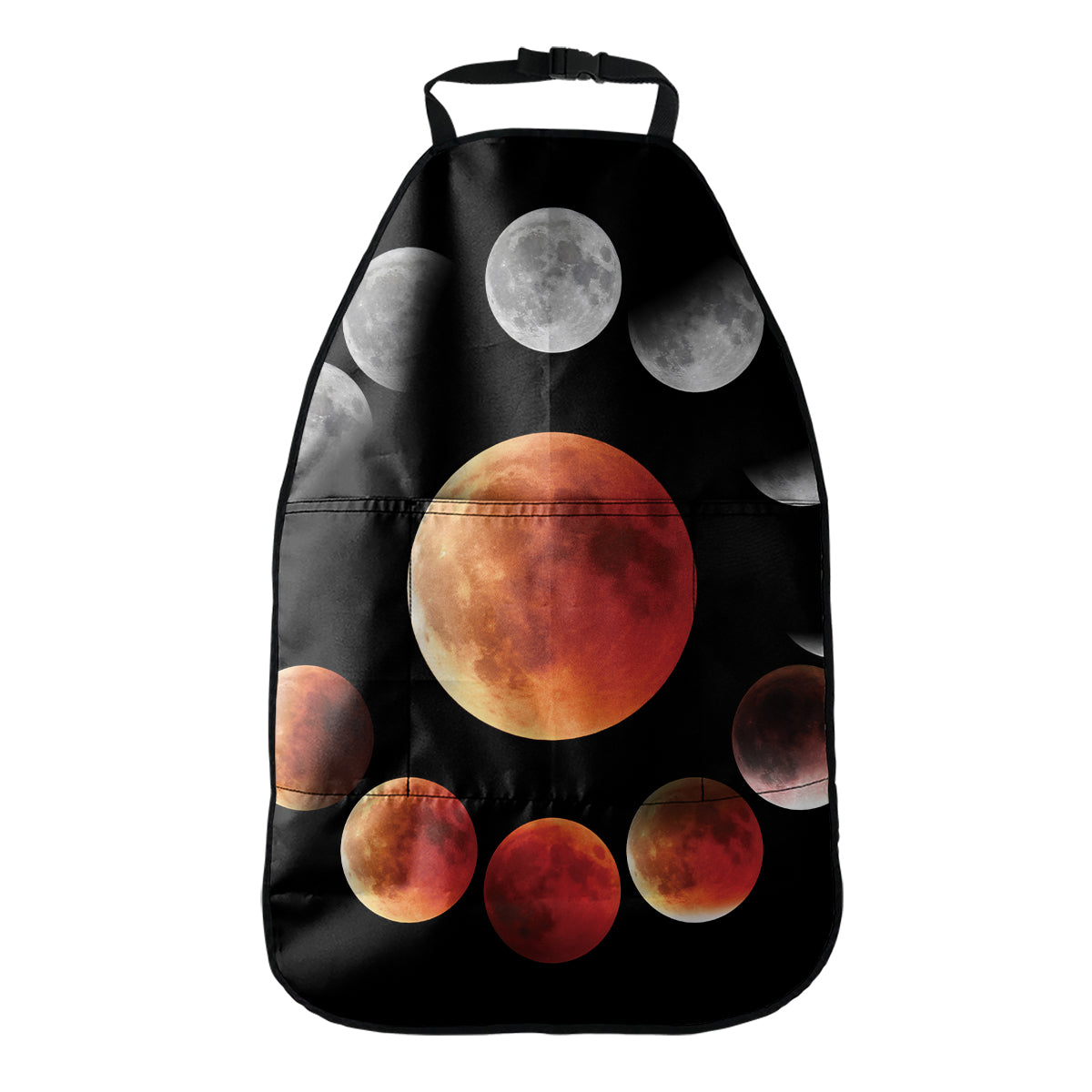 Lunar Eclipse Cycle Print Car Seat Organizers