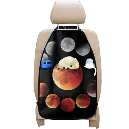 Lunar Eclipse Cycle Print Car Seat Organizers