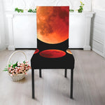 Lunar Eclipse Cycle Print Dining Chair Slipcover