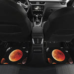 Lunar Eclipse Cycle Print Front and Back Car Floor Mats