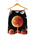 Lunar Eclipse Cycle Print Men's Shorts