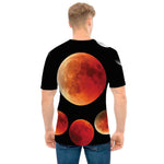 Lunar Eclipse Cycle Print Men's T-Shirt