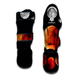 Lunar Eclipse Cycle Print Muay Thai Shin Guard