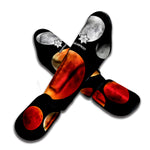 Lunar Eclipse Cycle Print Muay Thai Shin Guard