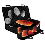 Lunar Eclipse Cycle Print Pet Car Back Seat Cover