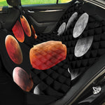Lunar Eclipse Cycle Print Pet Car Back Seat Cover