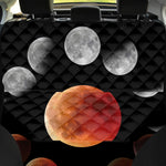 Lunar Eclipse Cycle Print Pet Car Back Seat Cover
