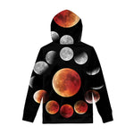 Lunar Eclipse Cycle Print Pullover Hoodie