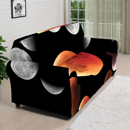 Lunar Eclipse Cycle Print Sofa Cover