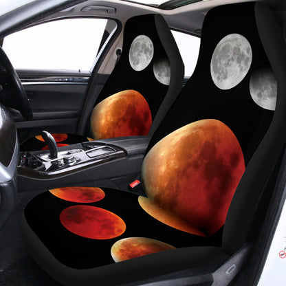 Lunar Eclipse Cycle Print Universal Fit Car Seat Covers