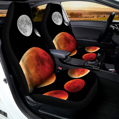 Lunar Eclipse Cycle Print Universal Fit Car Seat Covers