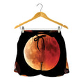 Lunar Eclipse Cycle Print Women's Shorts