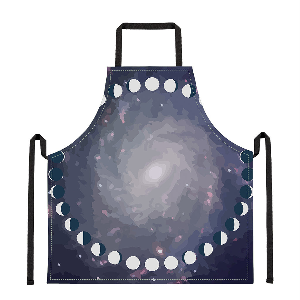 Lunar Phase Cycle Print Apron