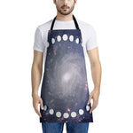 Lunar Phase Cycle Print Apron